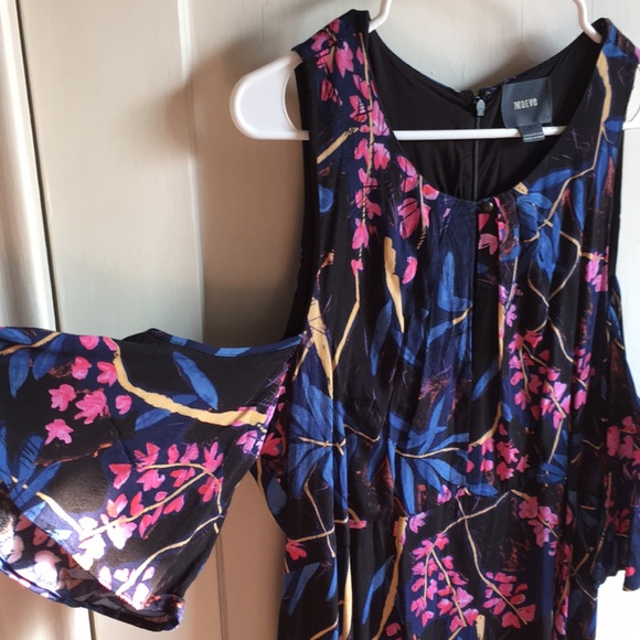 Anthro Maeve Elia Floral Party Dress - Picture 4 of 5